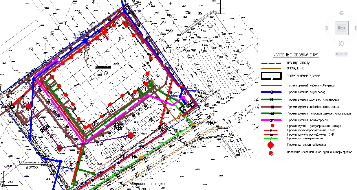 Сводный план инженерных сетей где получить